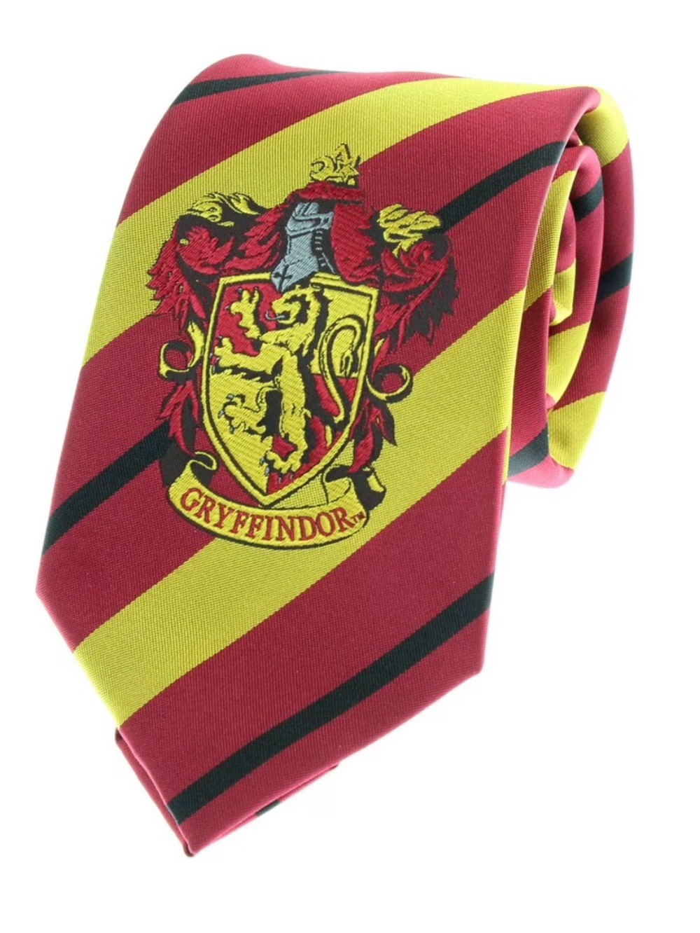 Harry Potter Gryffindor Crest Striped necktie NEW